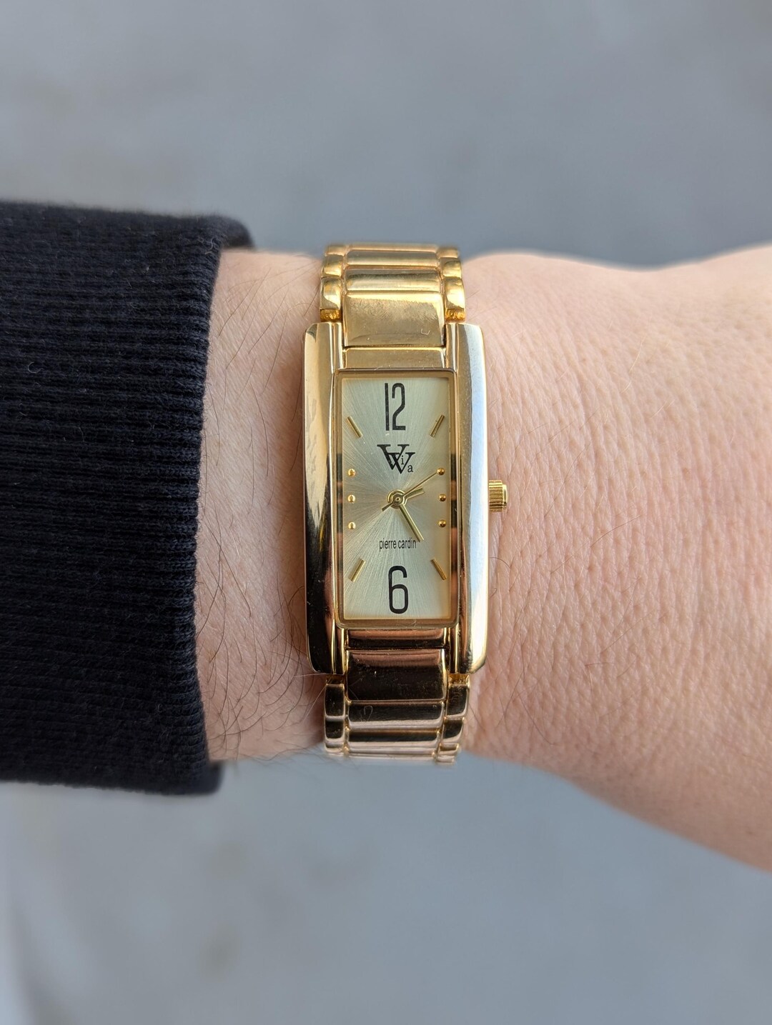 Pierre Cardin Gold Stainless Steel Dress Watch