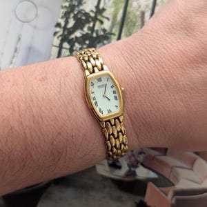 Seiko Roman Tank Watch - Etsy