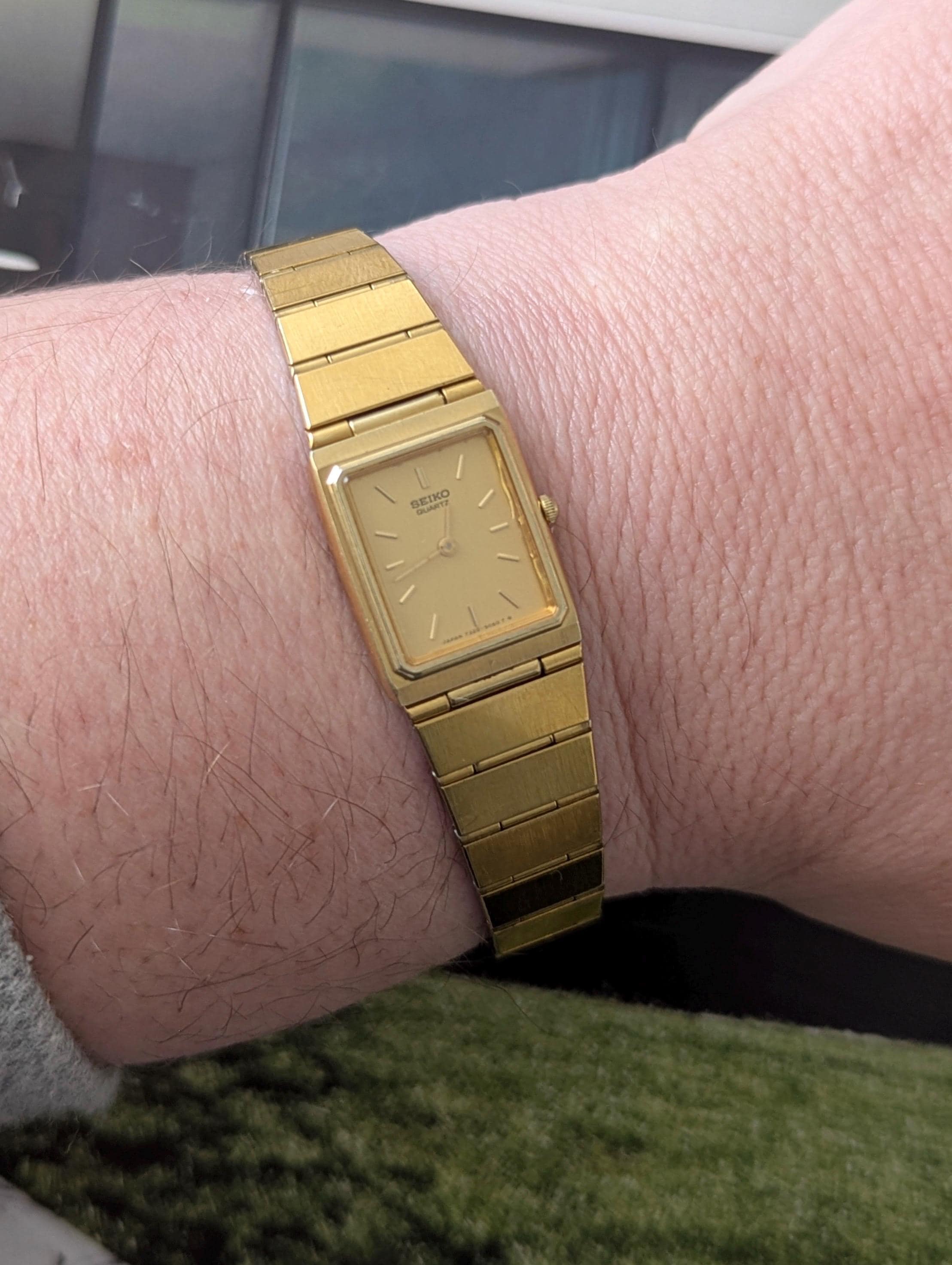 Seiko tank quartz - Etsy 日本