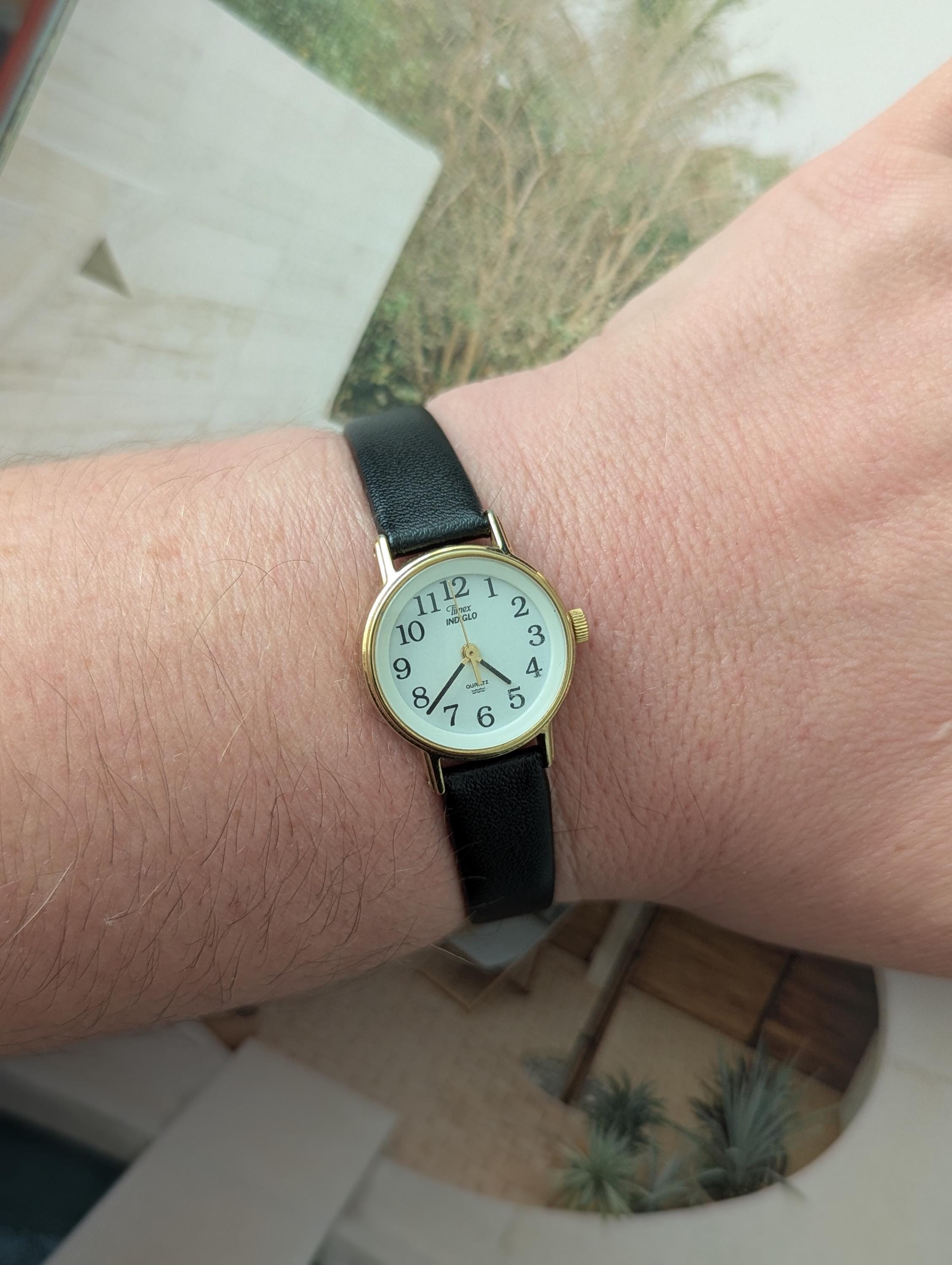 Timex indiglo leather - Etsy 日本