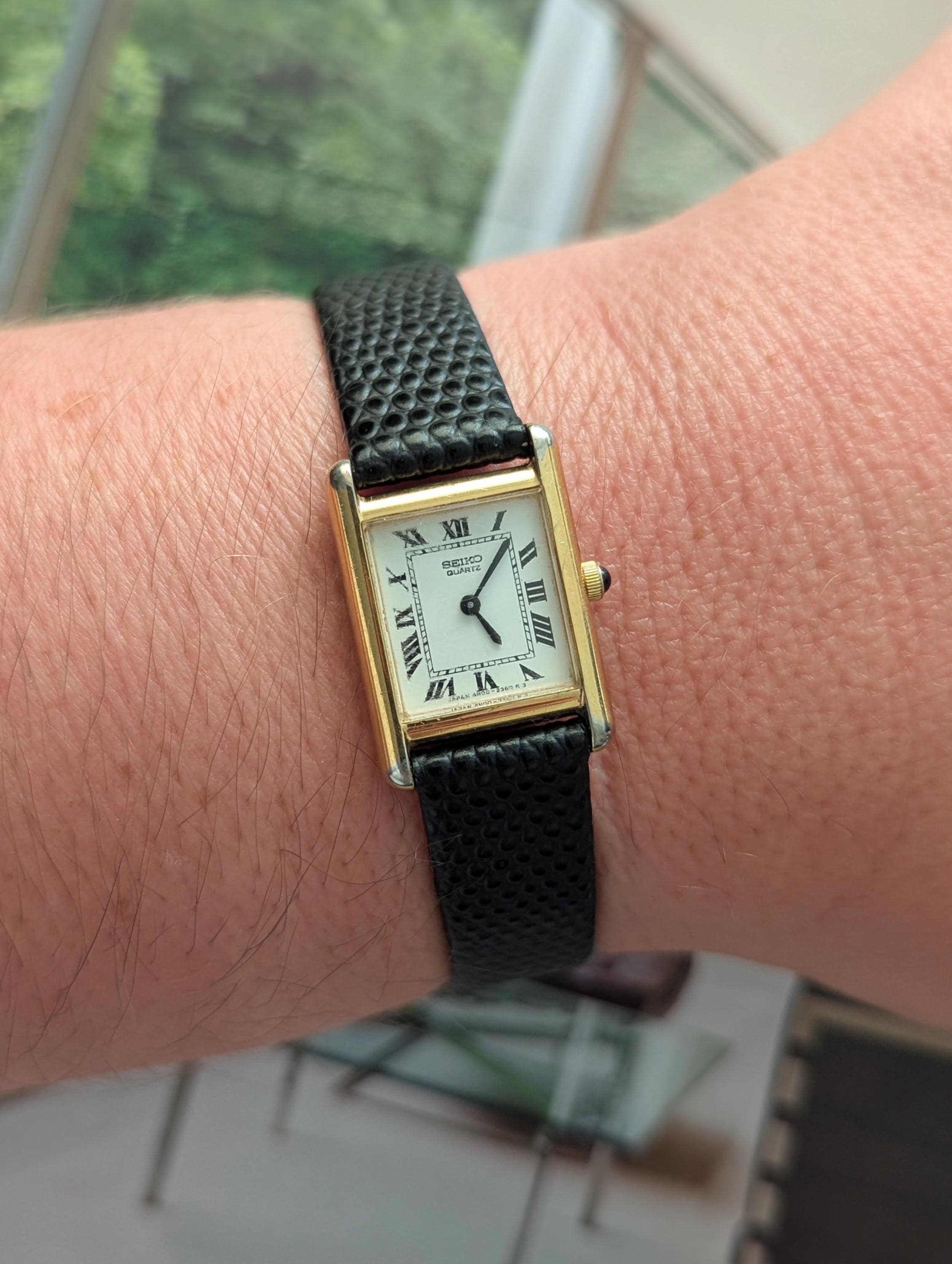 Vintage Seiko Watch Square - Etsy