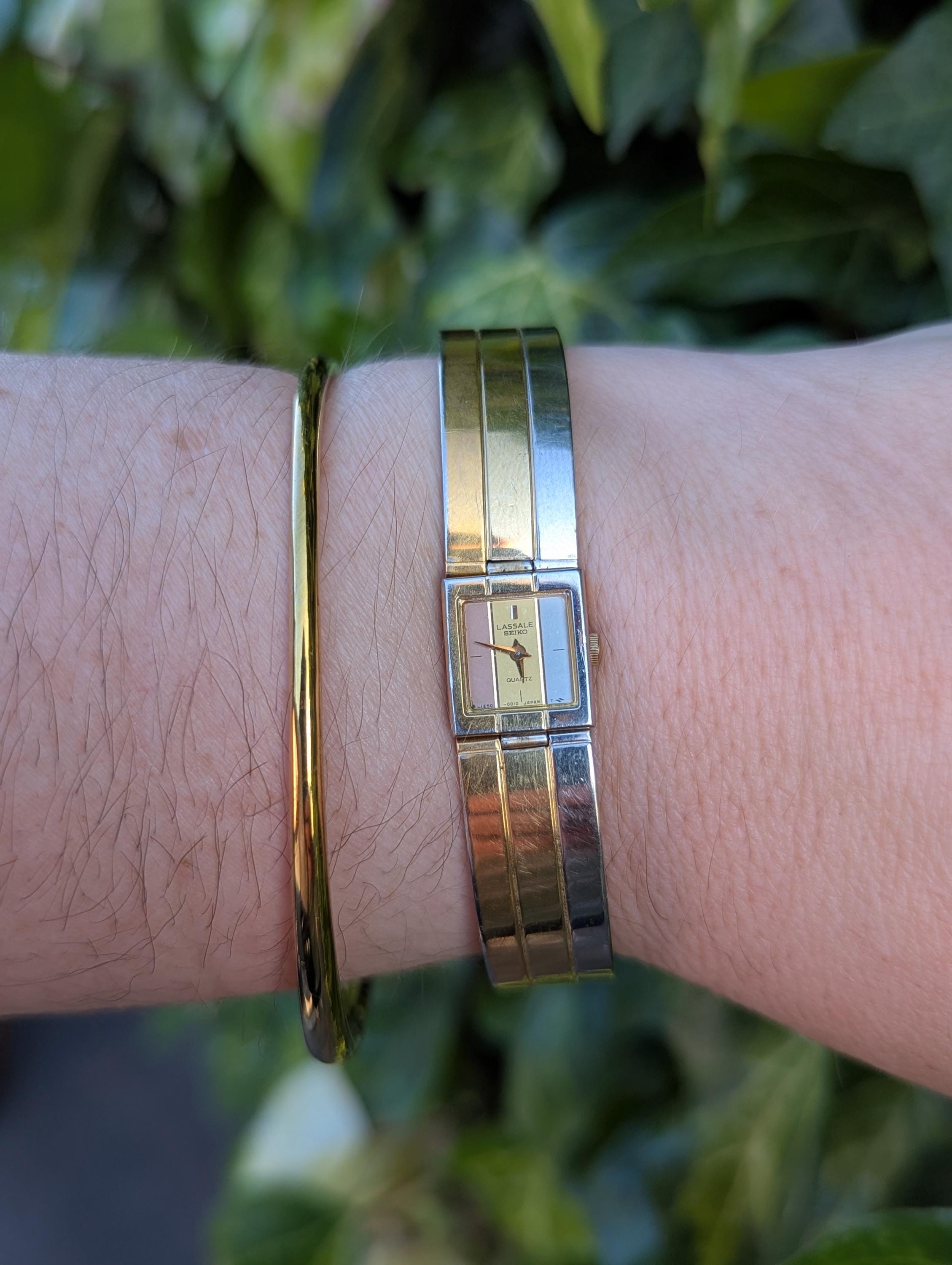 Seiko Bangle Watch - Etsy