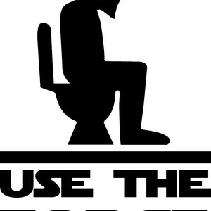 Use The Force Digital Download SVG STL PNG dxf