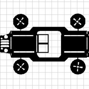 DIY faltbarer jeep - CNC Laser / Laser cut bereit DXF svg Datei inklusive