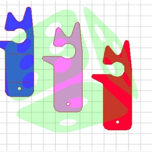 Tig Torch Digital Vector File .dxf .svg .ai Downloadable file -Cut Ready - Toolpath included - Multiple Files