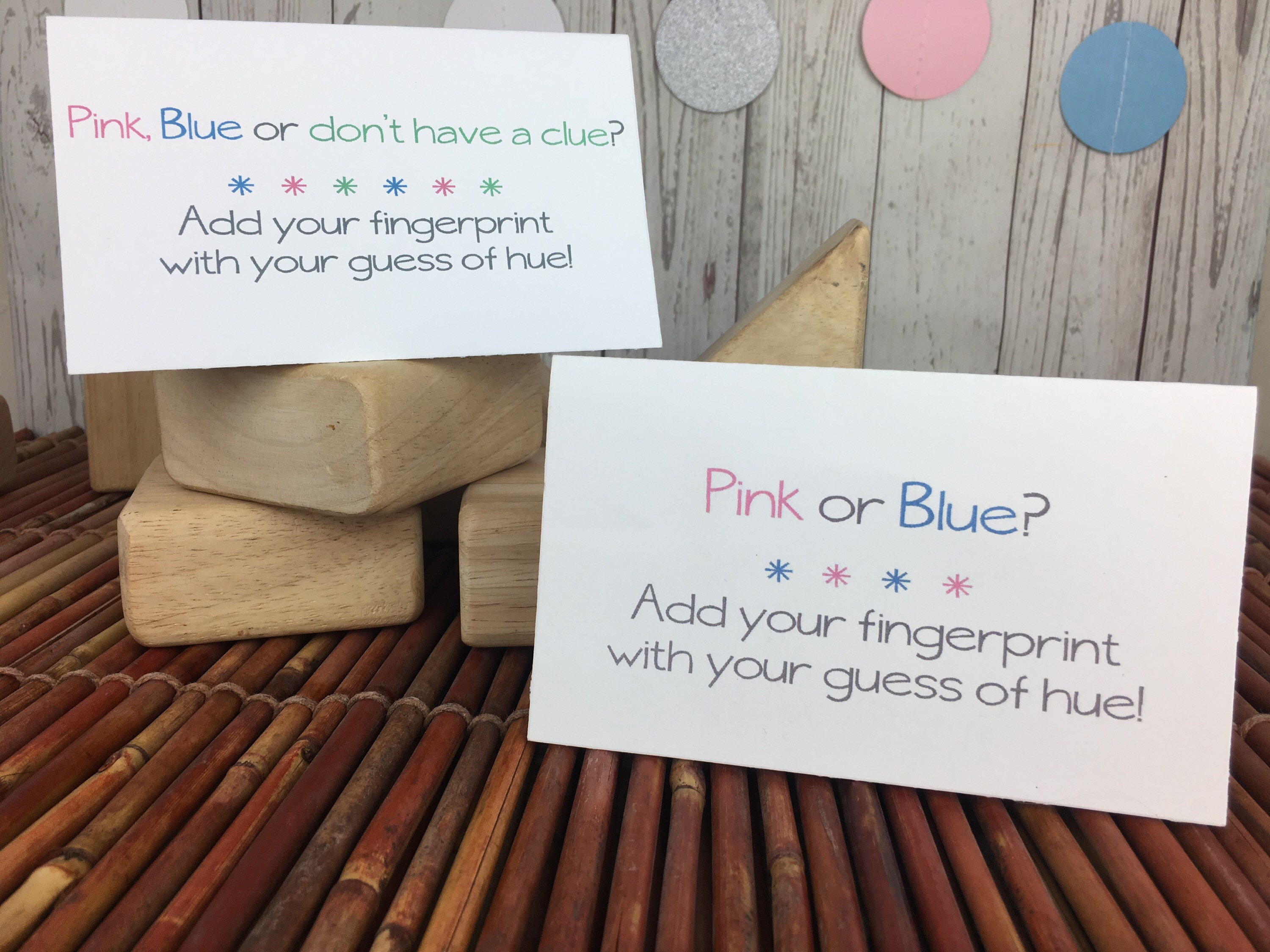 Easter bunny Gender reveal party ideas gender reveal tree Etsy