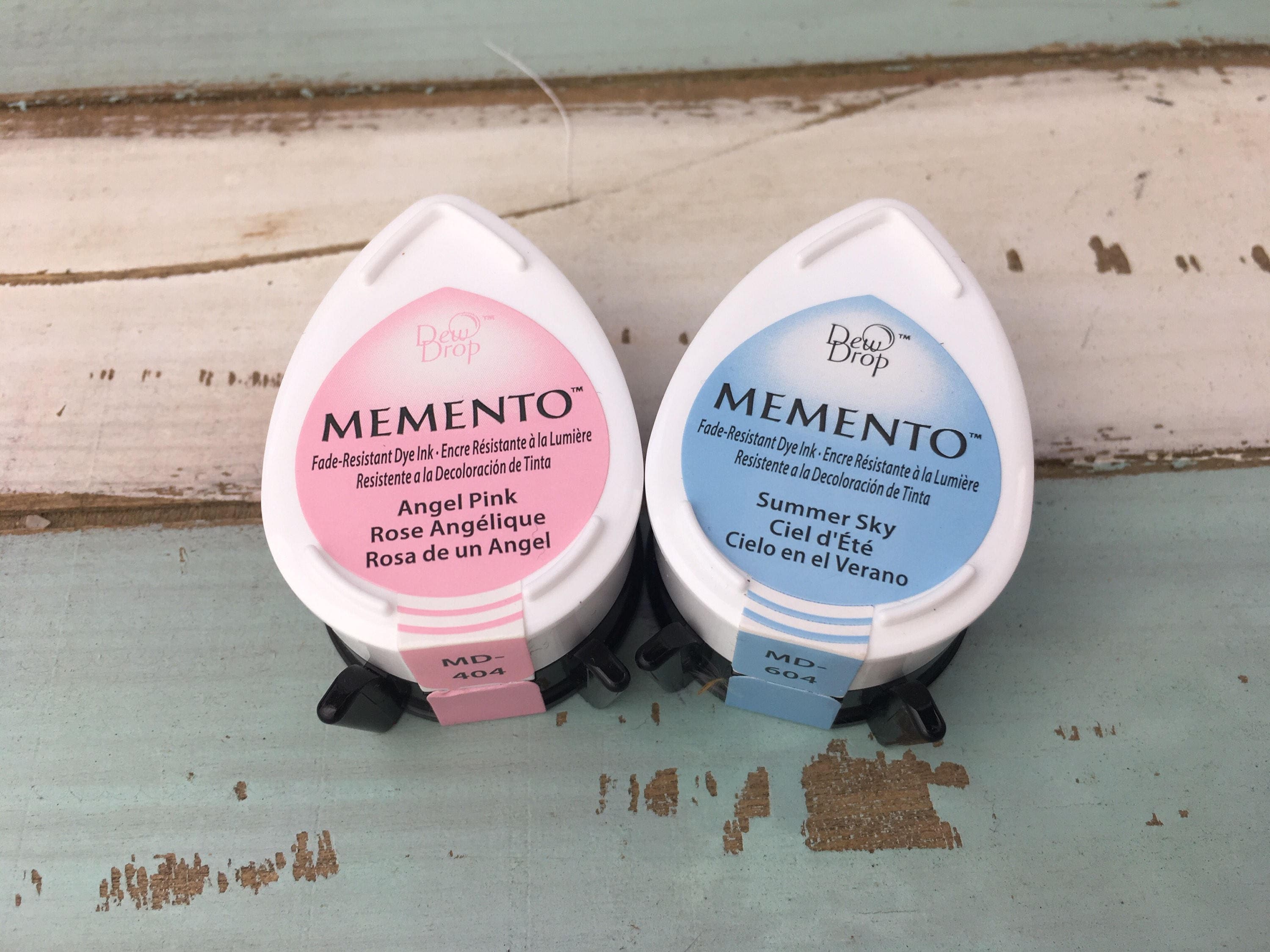 Pink and Blue Fingerprint Ink Pads for Thumbprint Guestbook Etsy