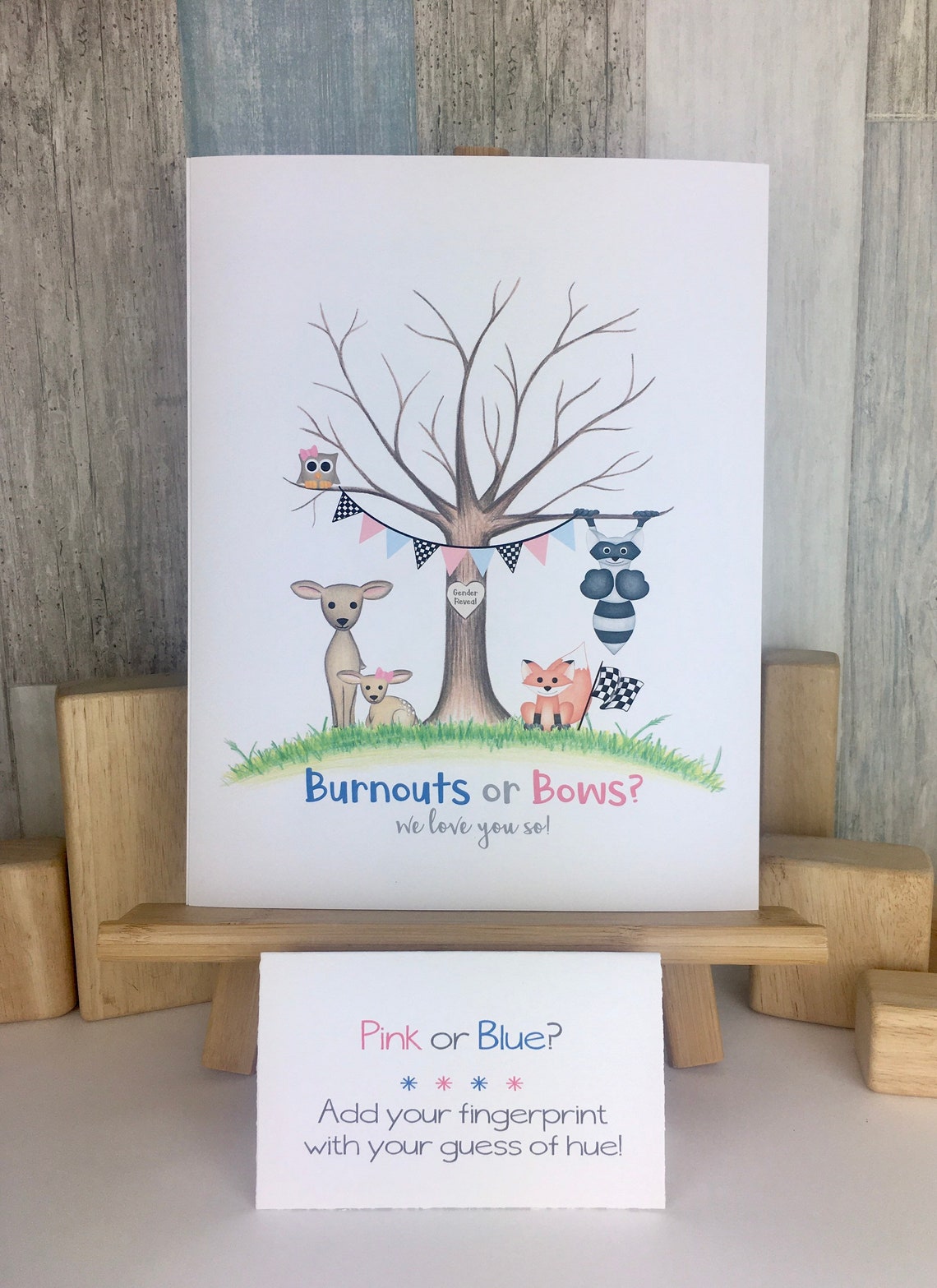 Burnouts Or Bows Gender Reveal T-Shirt - Lustiges Onkel Shirt Für Baby-Partys