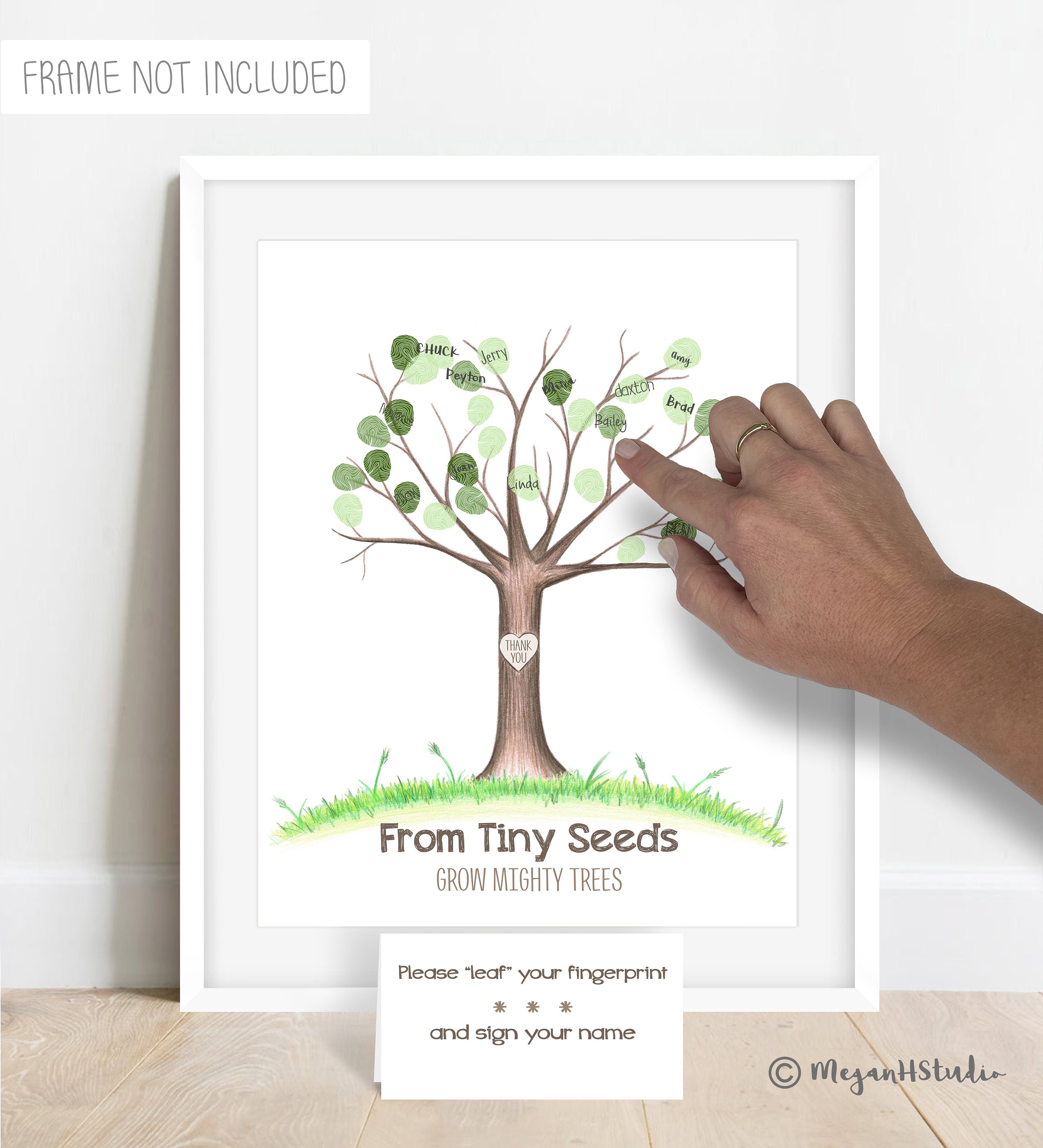 INSTANT DOWNLOAD From Tiny Seeds Grow Mighty Trees Teacher Appreciation ...