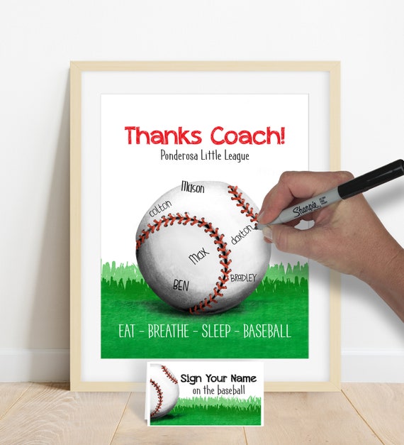 Custom Baseball Coach Gift Ideas Baseball Gift for Boys Gift 