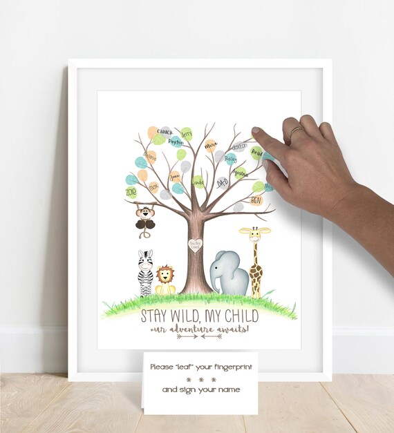 regalos-para-baby-shower-con-el-rbol-de-la-vida-y-animales