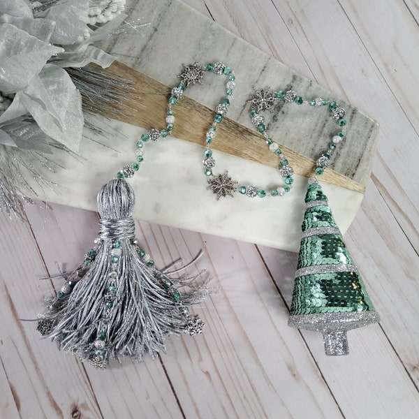 Crystal Garland Etsy