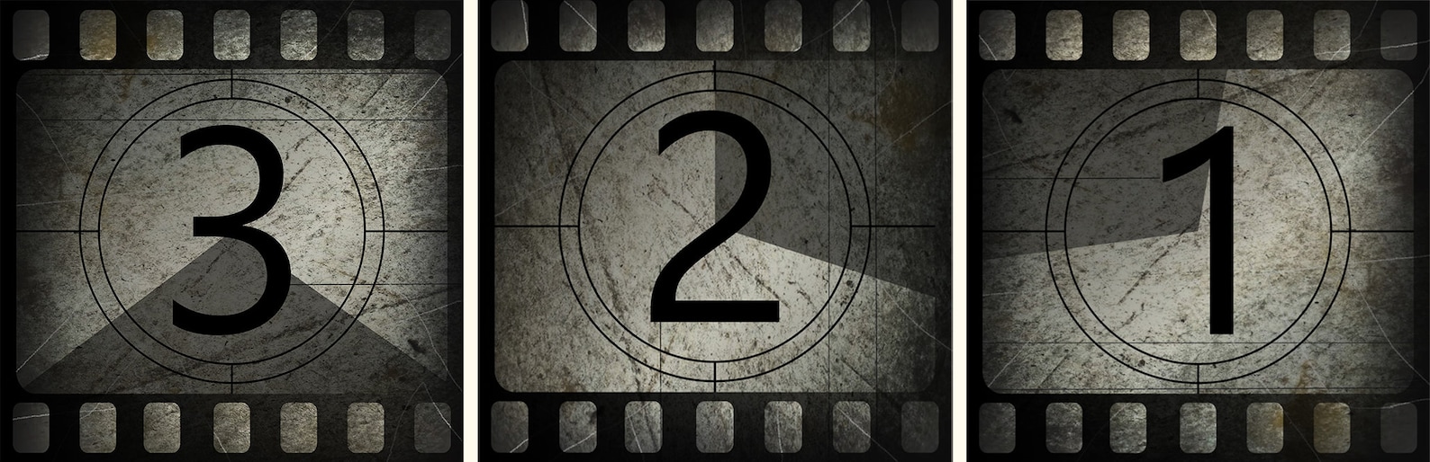 Movie Theater Decor, Filmstrip Countdown, Canvas - Etsy