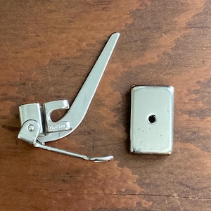 Vintage Elna attachments: 722010. Darning Plate & Foot. Swiss Made. Lotus, Supermatic