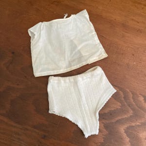 1950s Käthe Kruse Doll Underwear Set: Fits 20&quot; Doll VIII/52H, Traumerchen or DuMein