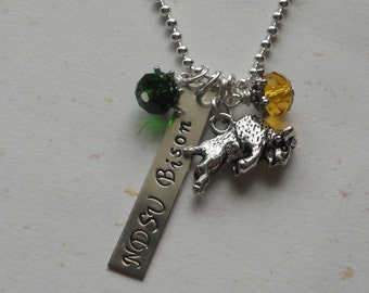 NDSU Bison Necklace