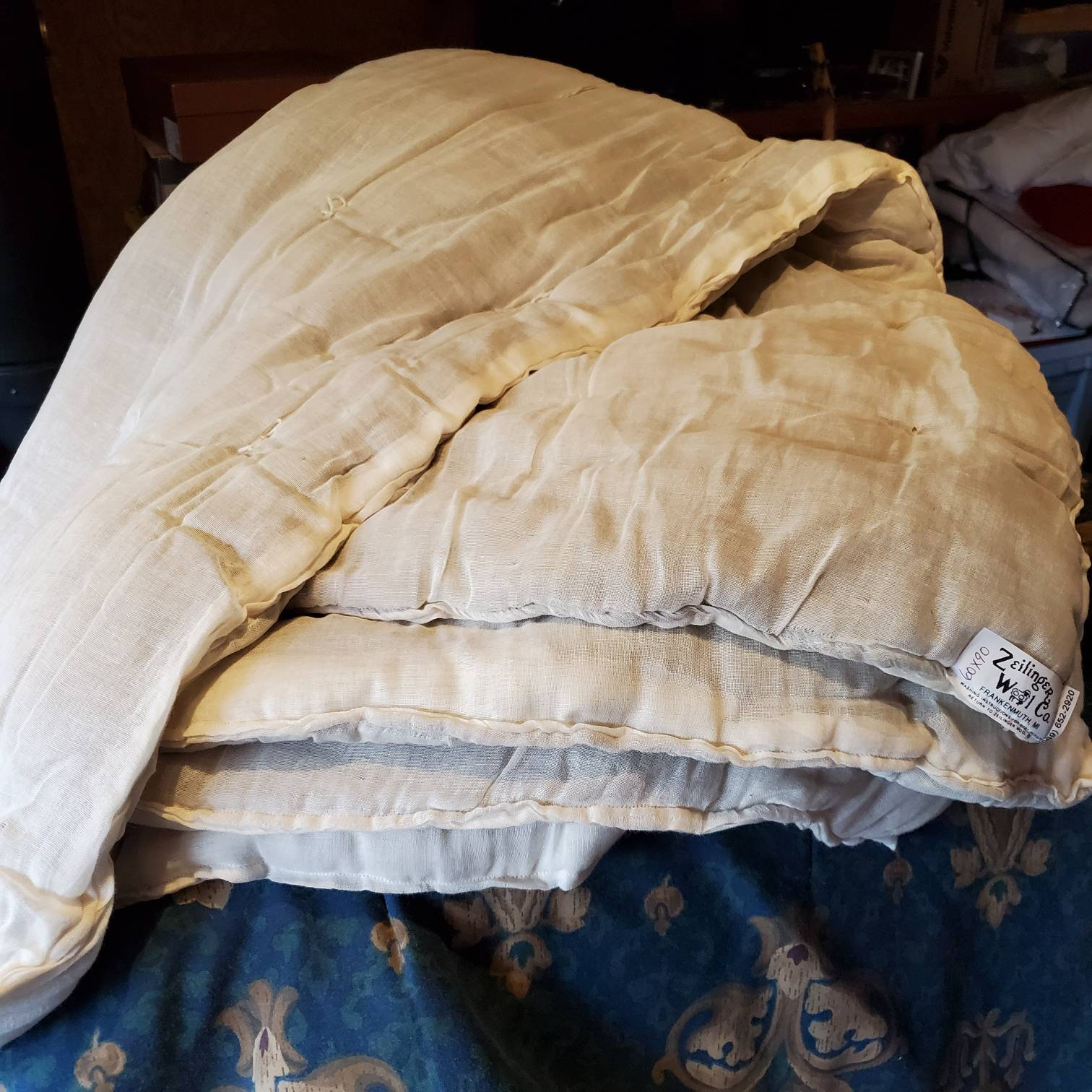 Natural Wool Duvets and Custom Duvet Covers Etsy