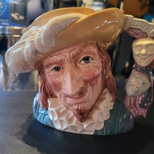 Royal Doulton large character jug Scaramouche