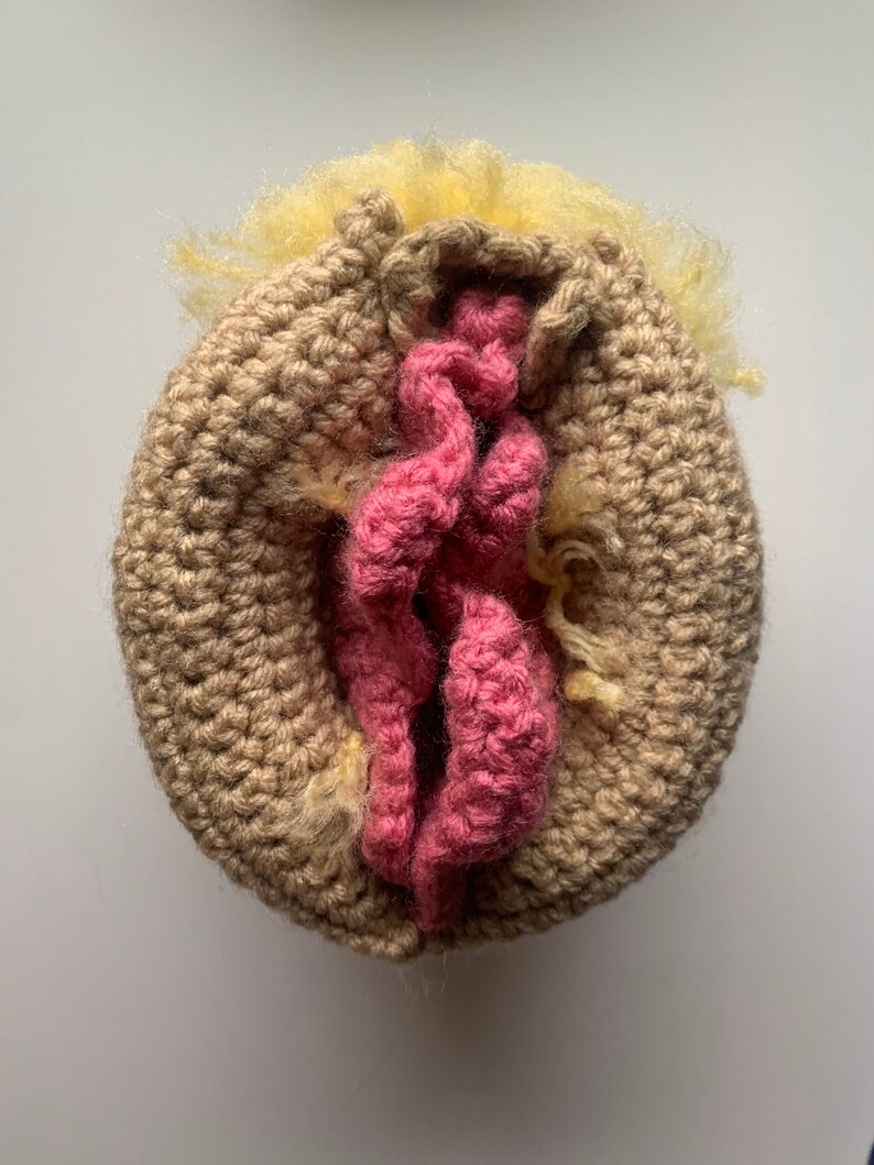 CROCHET PATTERN Educational Vagina /Vulva Model Crochet Etsy