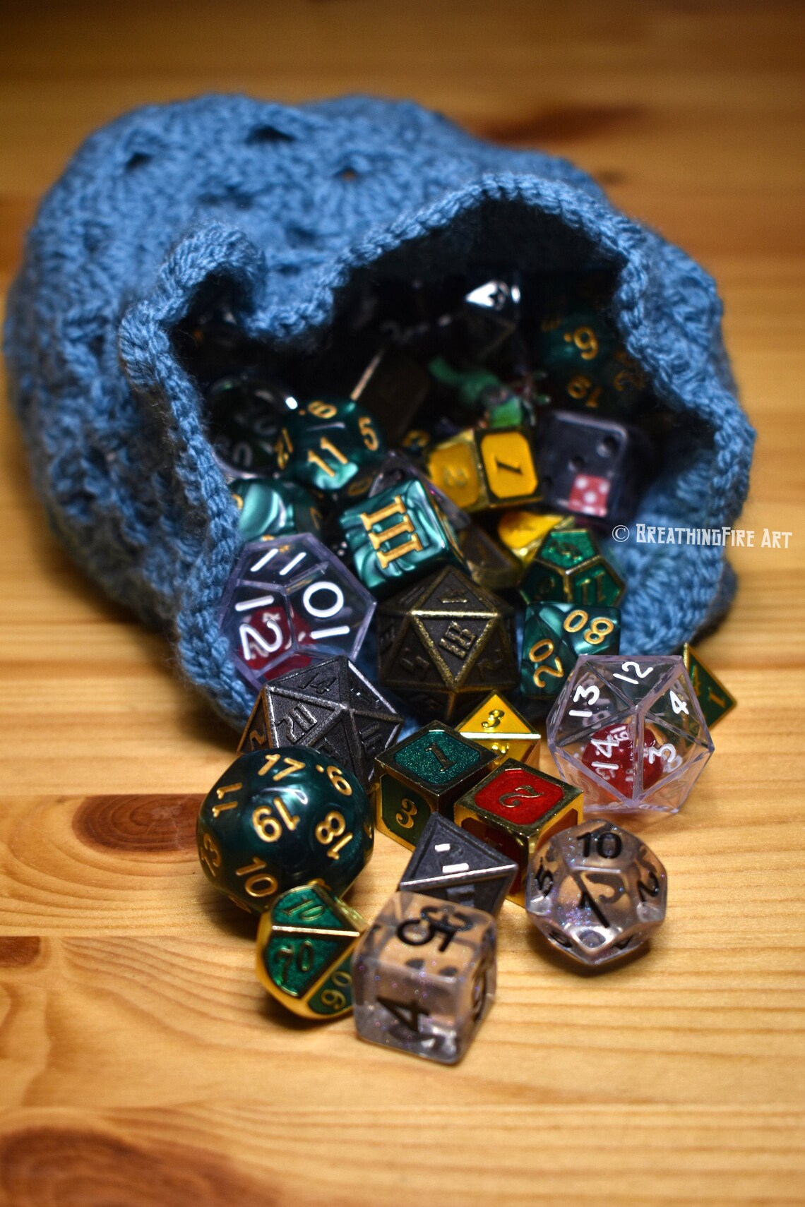 Shell Dice Bag of Holding Roomy Dice Bag Etsy