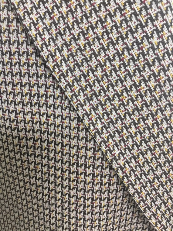 1970’s sportcoat with wide lapels, 70’s pattern, … - image 3