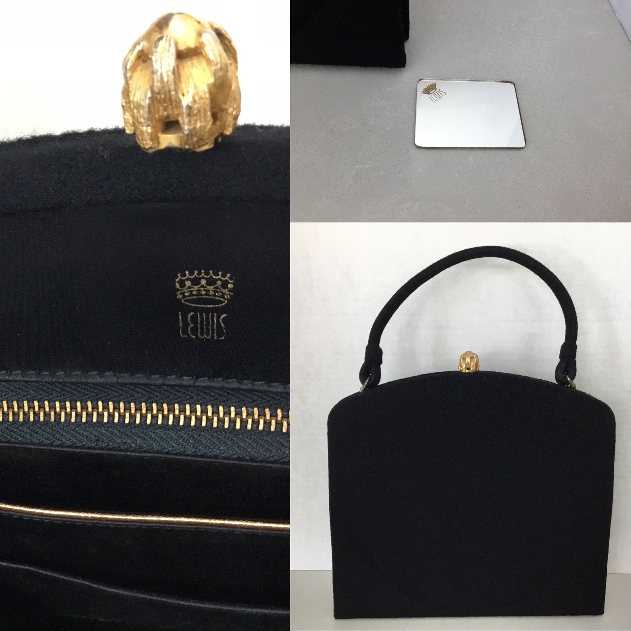 Small Black Handbags & Purses