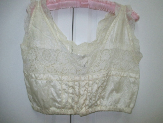 Edwardian Camisole, Victorian corset cover, 1900s
