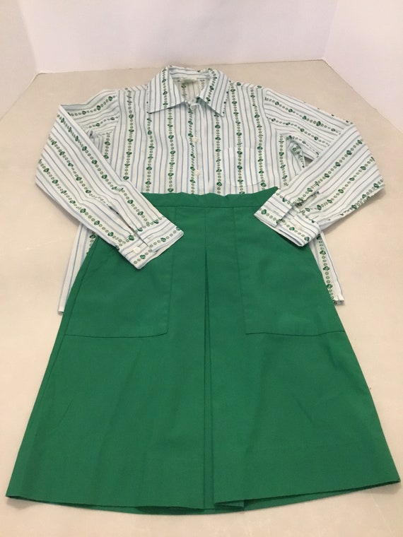 1980-90’s Junior Girl Scout Uniform designed by Bi