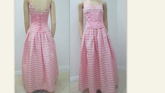 Gunne Sax gown, Jessica McClintock dress, Vintage