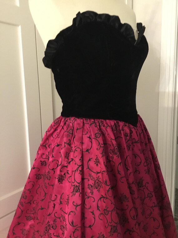 GUNNE SAX By Jessica McClintock dress, 1980’s str… - image 6