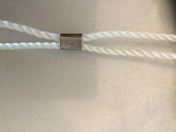 1960-70’s Candy Dot reversible drawstring handbag… - image 9