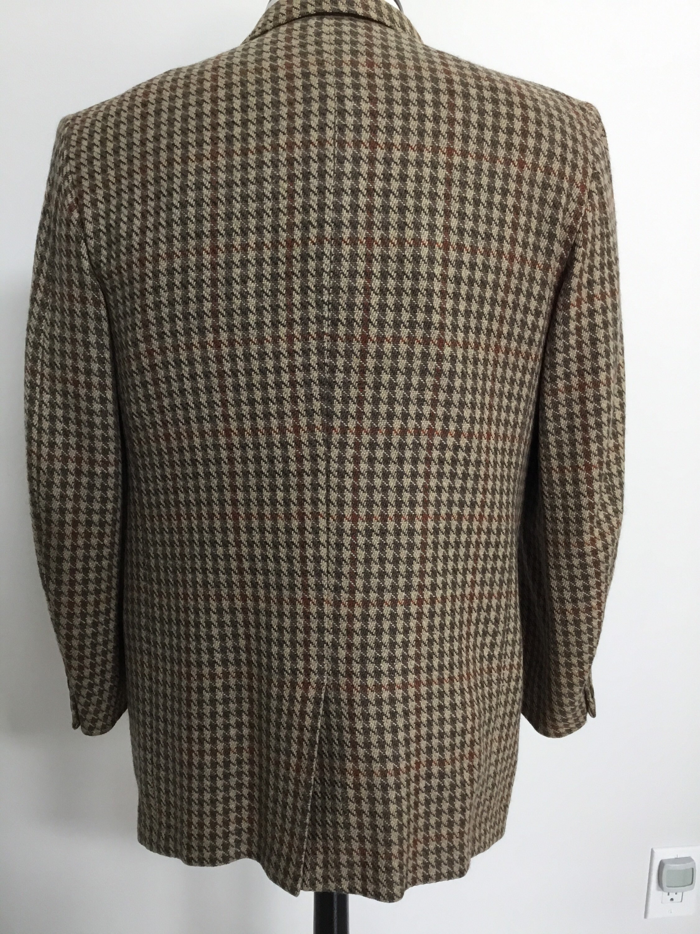 1950-60's 3 Button Wool Sport Coat, Hickey Freeman, F.R. Tripler
