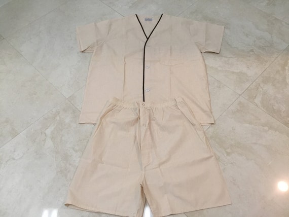 Mens Vintage Montgomery Wards 60s-70s Pajamas, New