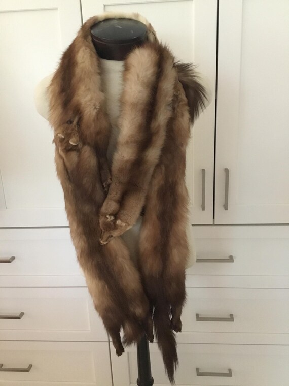Vintage Mink Pelts (4 complete pelts) Mink fur stole,mink pelts