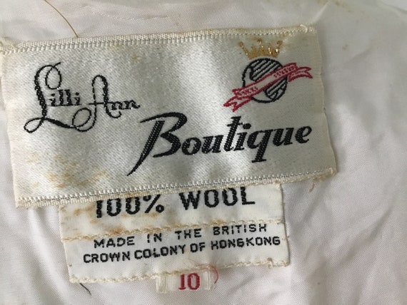 RARE Lilli Ann Boutique beaded vest, Mod 1960s’ L… - image 2