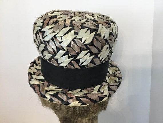 1960s MOD vintage hat, Holly Park hat, midcentury… - image 2