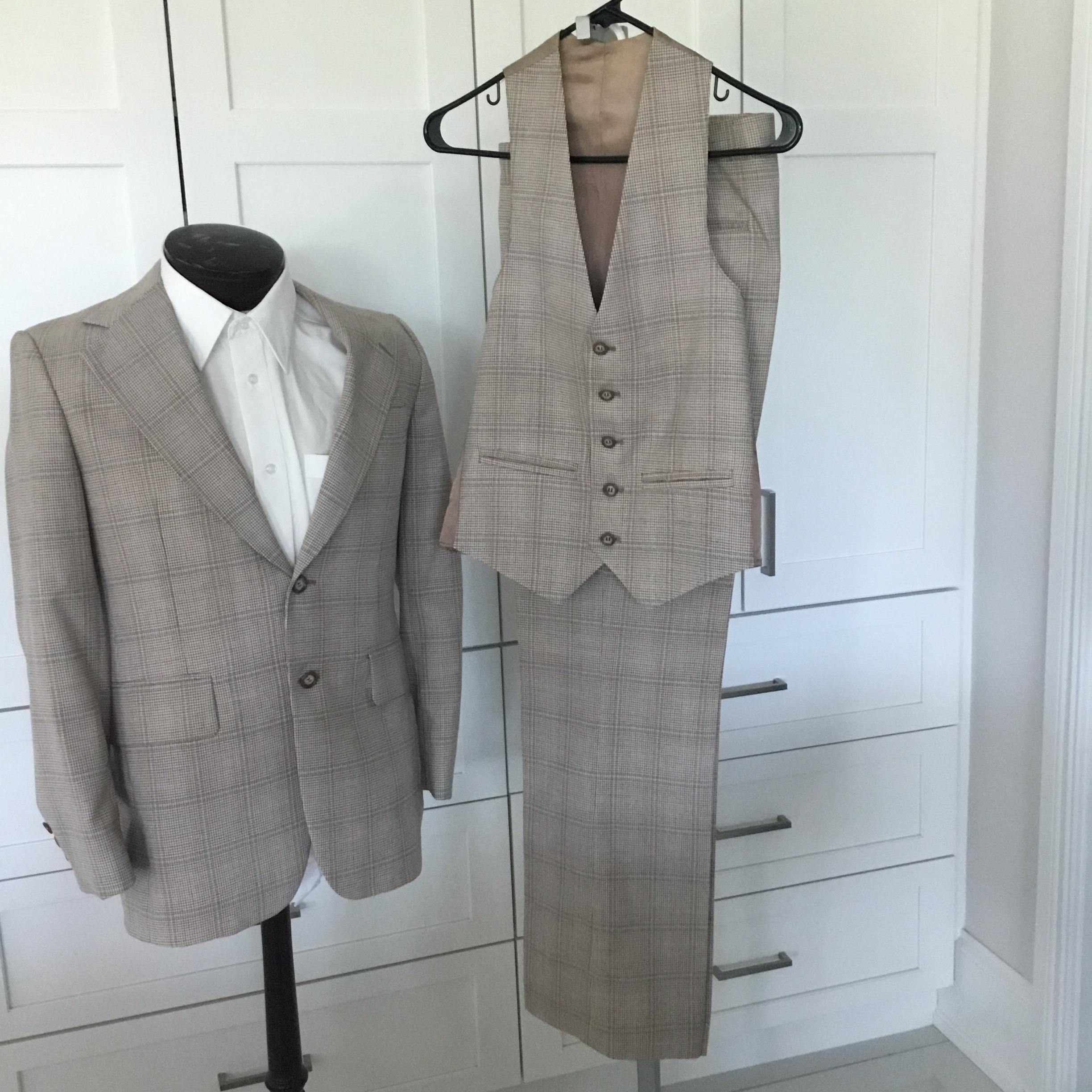 70s 3 Piece Suit - Etsy 70s 3 Piece Suit - Etsy
