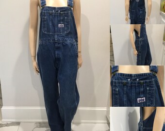 Big Smith Overalls 34 x 32, denim overalls, farm overalls, western overalls, jean fabric overalls