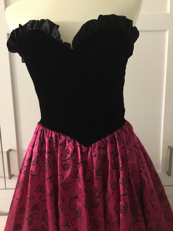 GUNNE SAX By Jessica McClintock dress, 1980’s str… - image 8