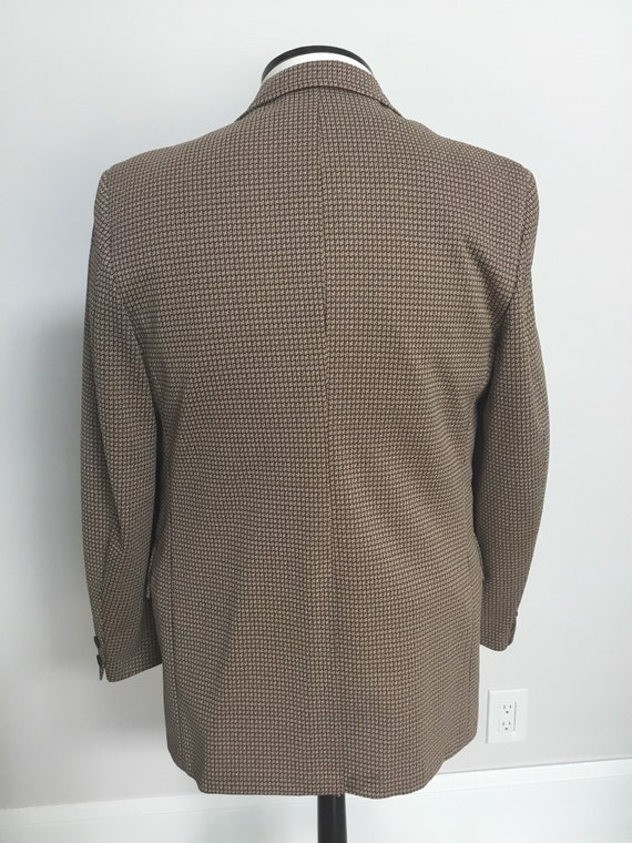 1970’s sportcoat with wide lapels, 70’s pattern, … - image 2