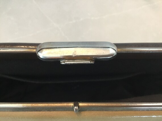 1960’s Colorblock patchwork handbag,simulated lea… - image 9