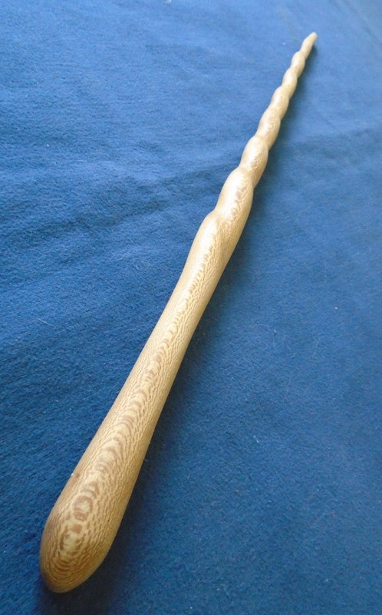 Long Sycamore wood wand. Wooden magick wand. Handmade magic Etsy