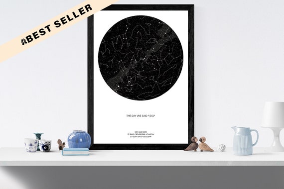 Star Chart Anniversary Gift