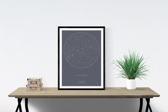 Star Chart Anniversary Gift