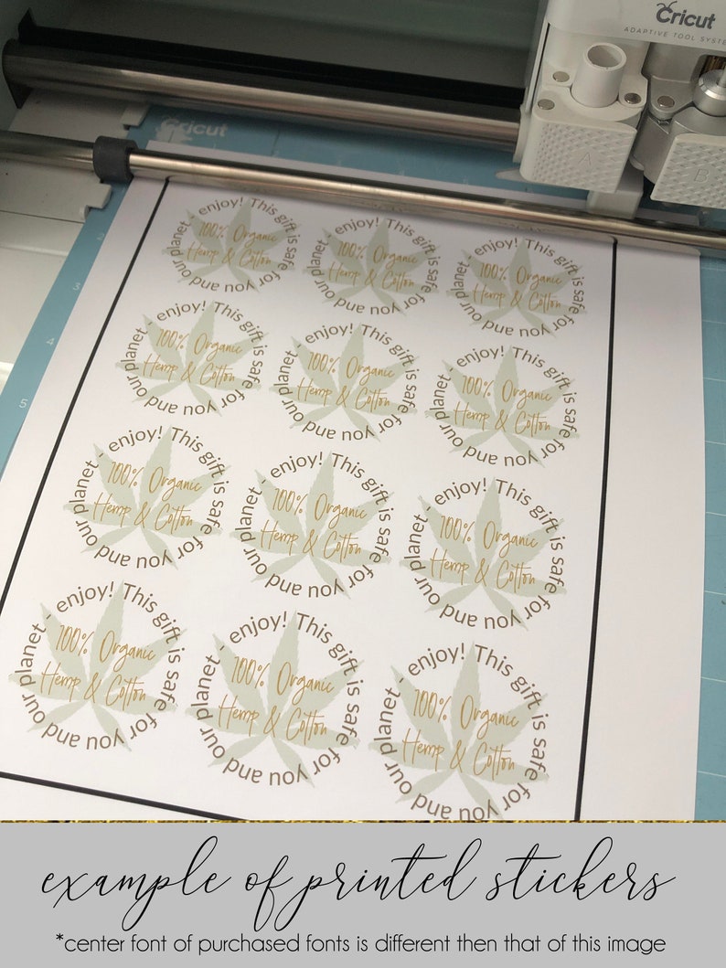 Hemp Business Sticker | Digital .PNG Files | 2 Designs | Printable ...