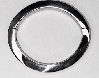 Locking Bracelet Cuff Stainless Steel 10"- Final Sale