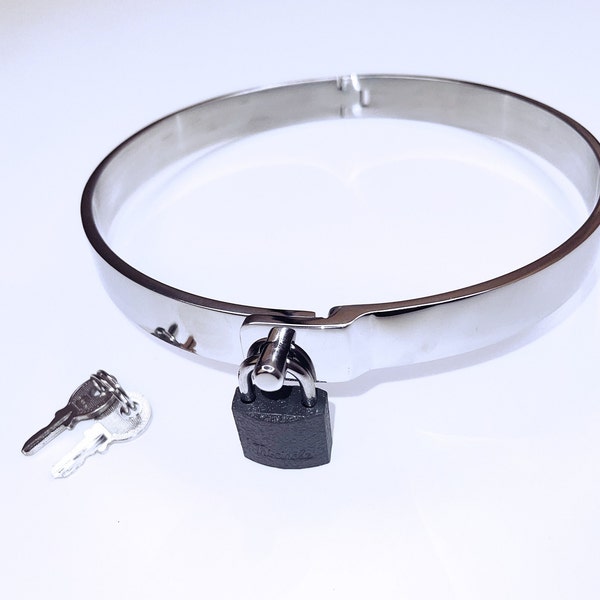 Locking Slave Collar Etsy
