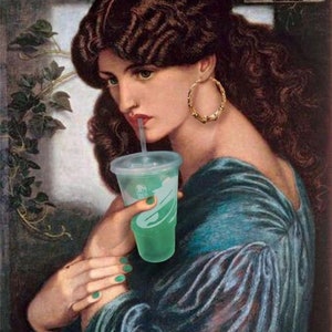 Baja Blast Babe 12x24 Print