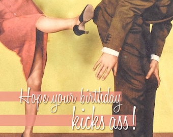 Kickass Birthday Greeting Card