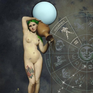 Aquarius Goddess 8x10 Stampa